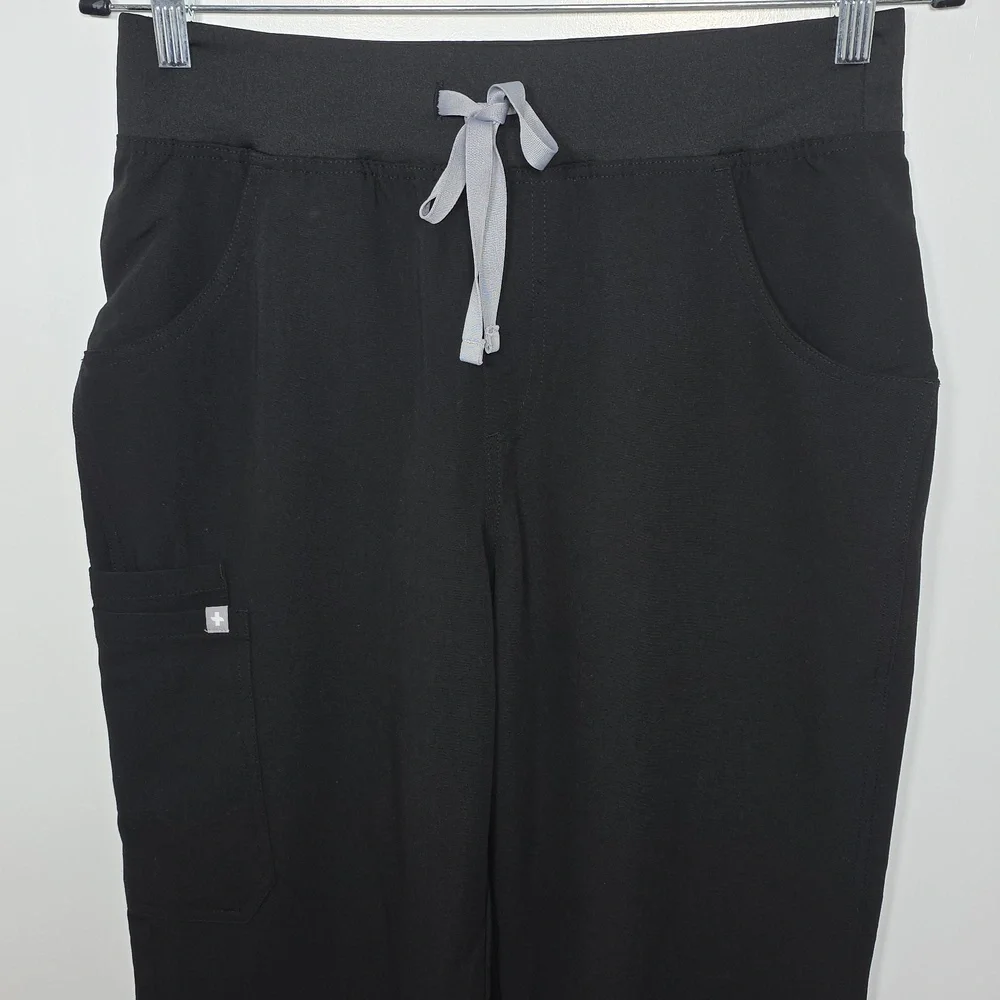 Figs Scrub Mens Pants Size‎ M Black Technically Collection Straight Nurse